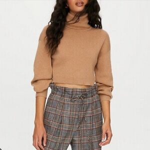 Wilfred Rebecca Turtleneck in Camel Brown